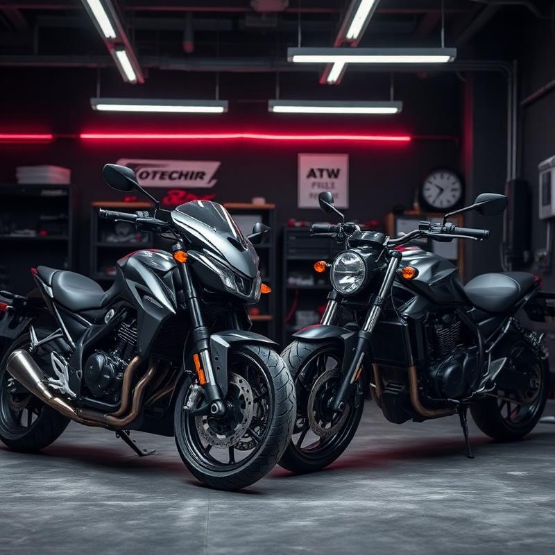 Autos y motocicletas